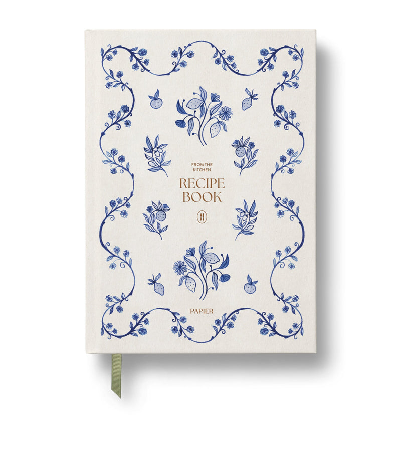 Papier Ceramic A5 Recipe Book, imported from the UK