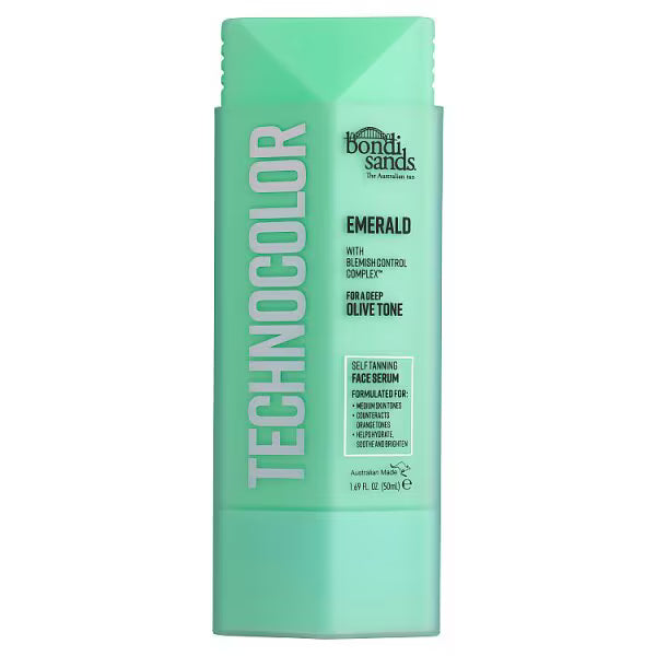Technocolor Emerald Self Tan Face Serum 50ml (British brand)