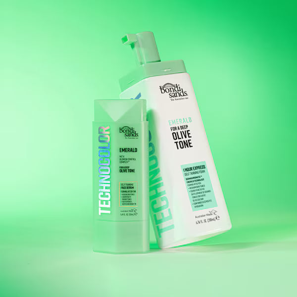 Technocolor Emerald Self Tan Face Serum 50ml (British brand)