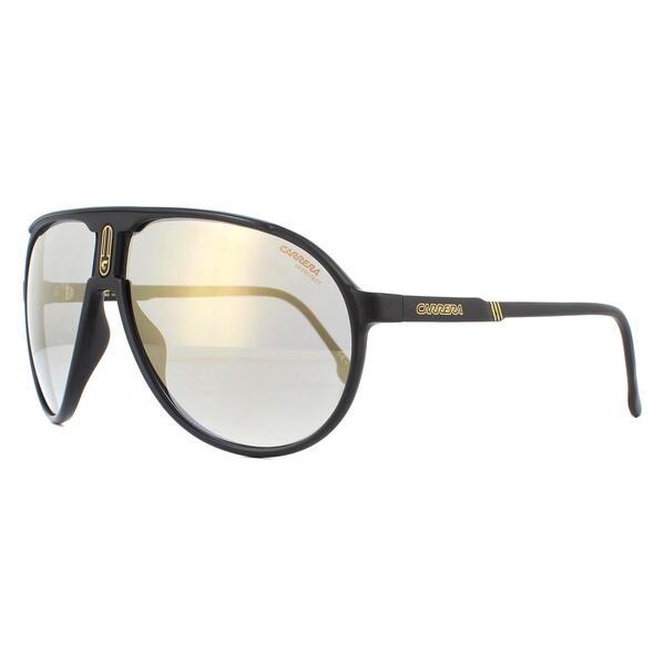 Carrera Champion 65 black mirrored sunglasses - British product