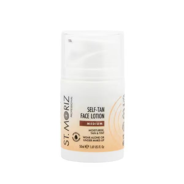 St Moriz Self Tan Face Lotion Medium 50ml (British brand)