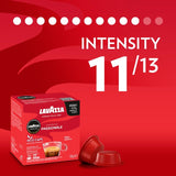 Lavazza A Modo Mio Compostable Passionale Coffee Capsules   16 per pack