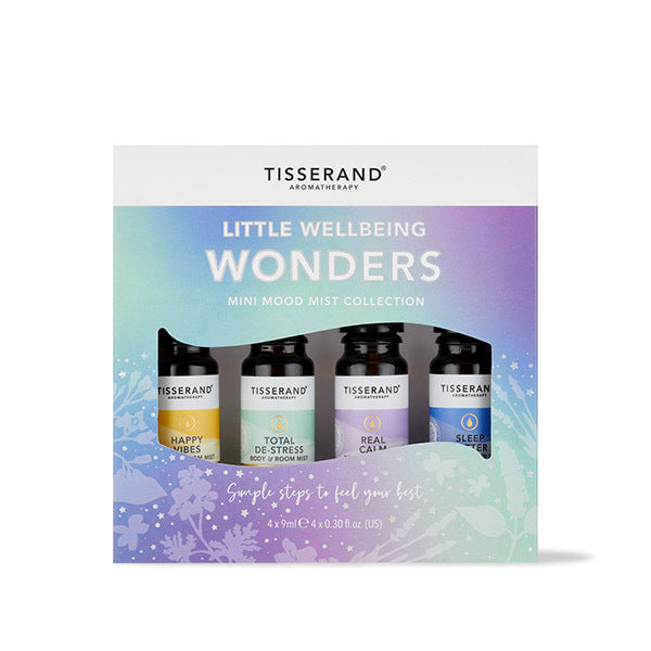Tisserand Little Wellbeing Wonders mist set 4 x 9ml (British brand)