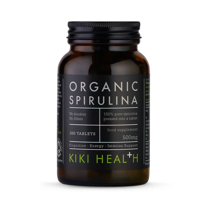 KIKI Health Organic Spirulina 200 tablets - British product