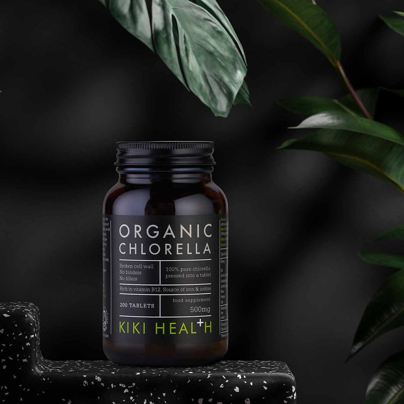 KIKI Health Organic Spirulina 200 tablets - British product