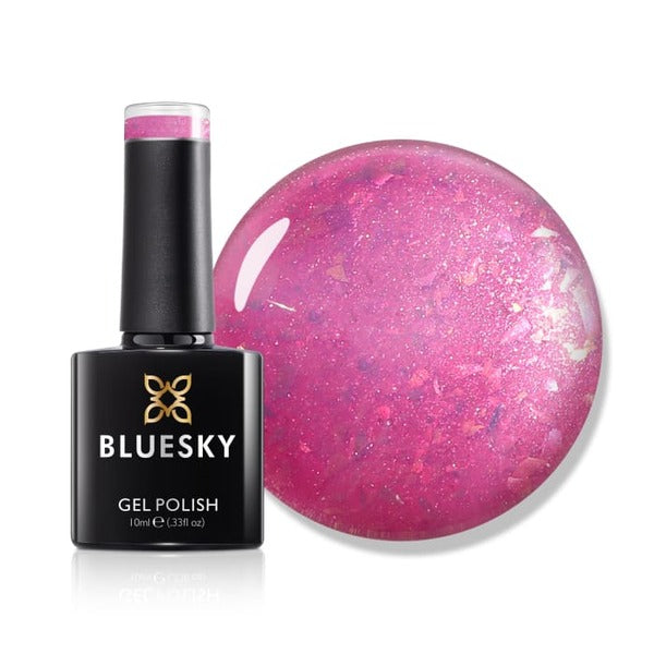 Bluesky Pink Diva gel polish nail - British product
