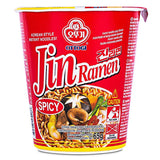 Ottogi Jin Ramen Cup spicy instant ramen - British product