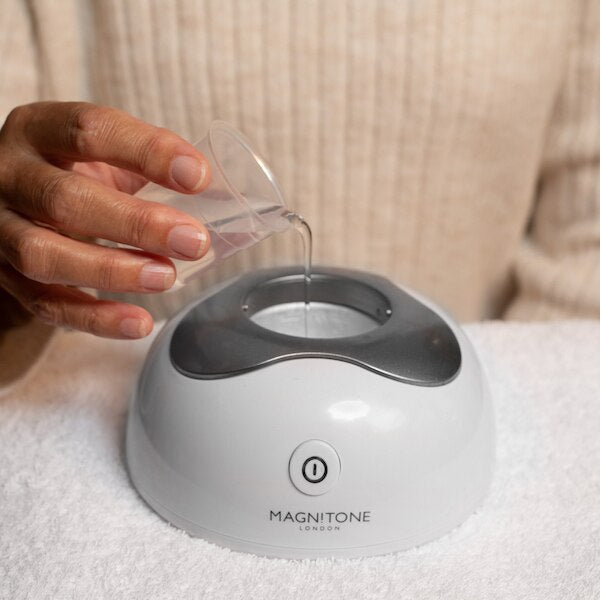 MAGNITONE SteamAhead Hydrating Facial Micro Steamer Grey