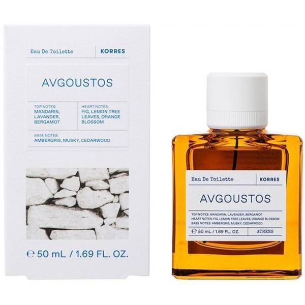 Korres Avgoustos 50ml EDT spray, imported from the UK