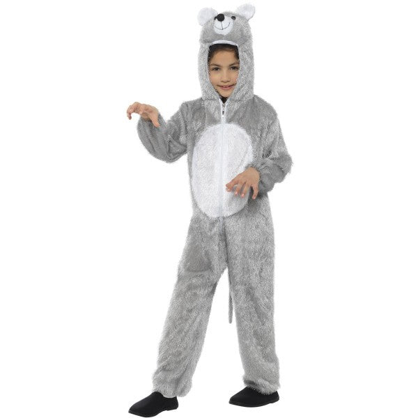 Smiffys mouse costume with jumpsuit and hood (British brand)