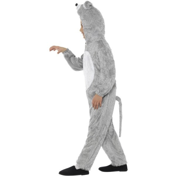 Smiffys mouse costume with jumpsuit and hood (British brand)