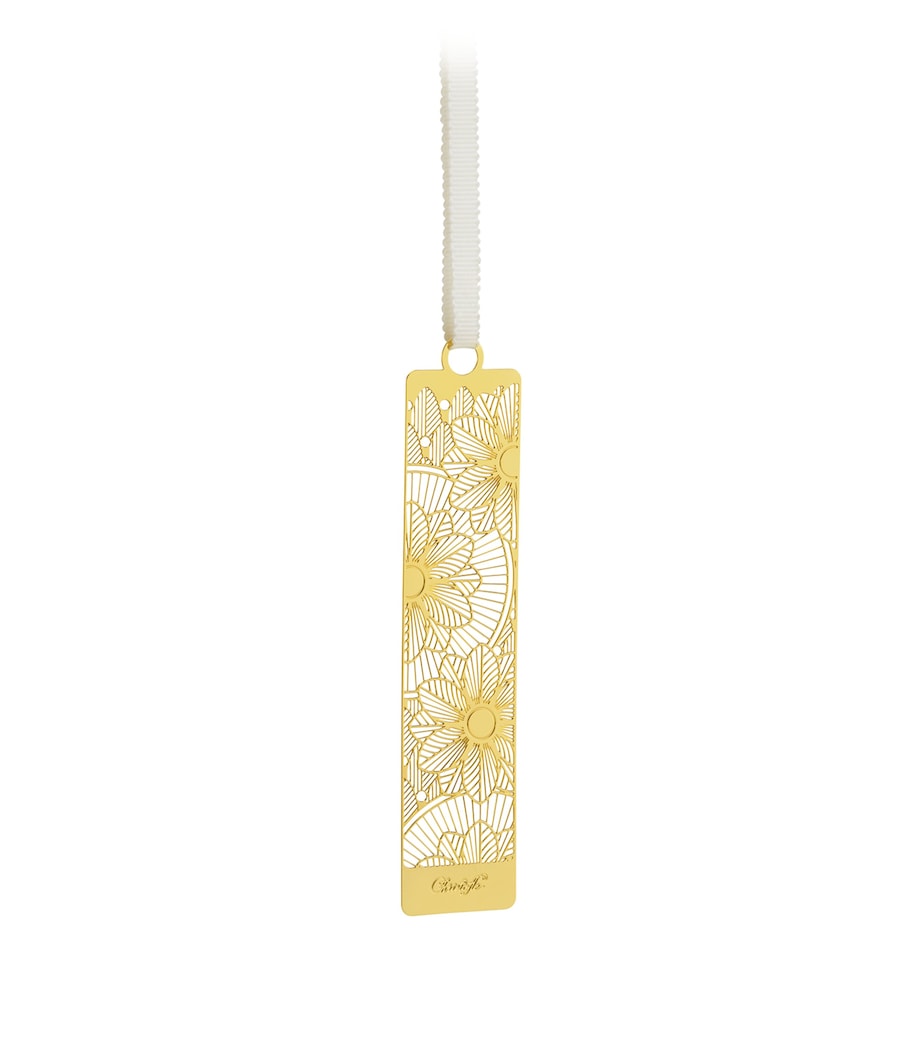 Christofle Malmaison Imperiale Rosette bookmark 10.5cm x 2.5cm - British product