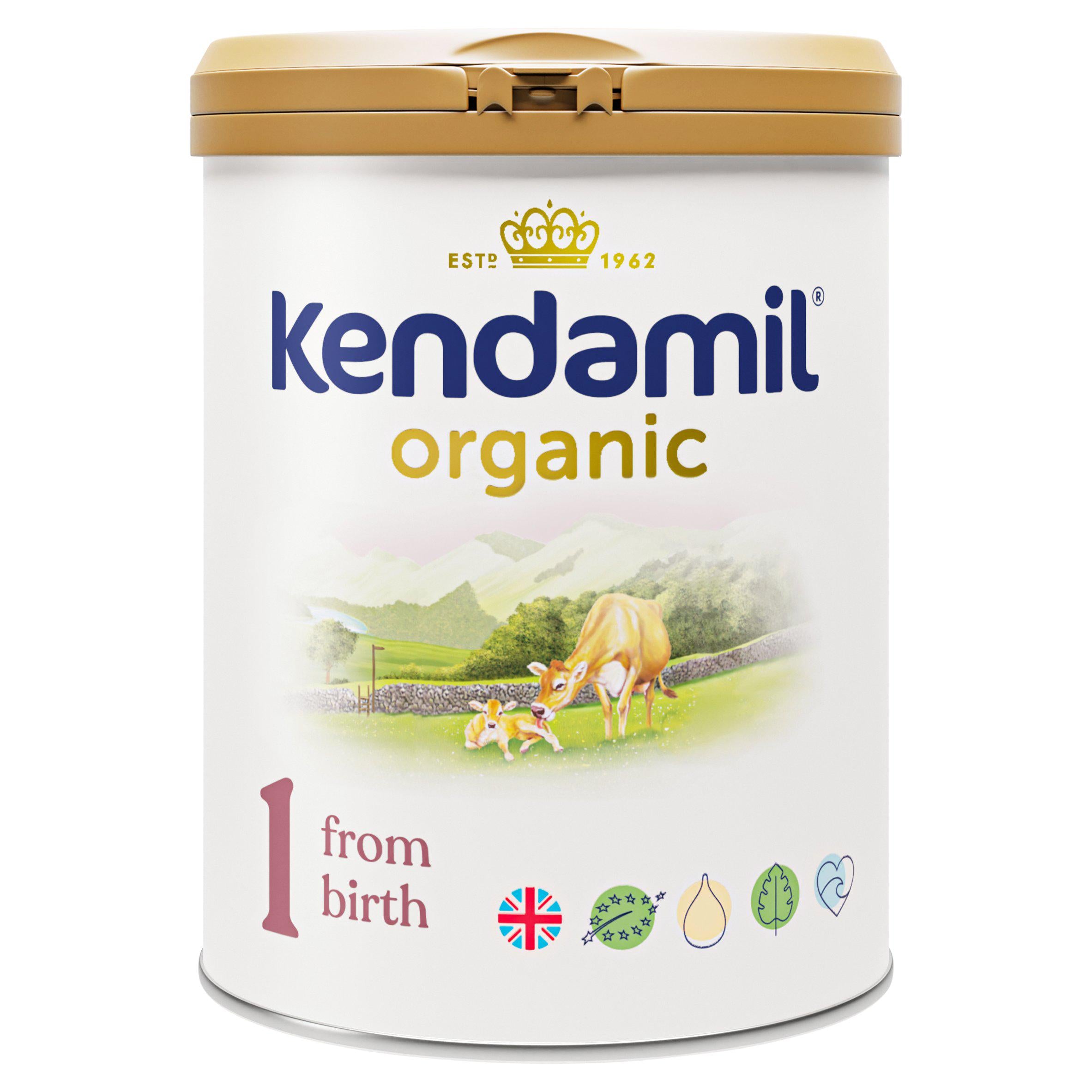 Kendamil Organic 1 First Infant Milk Powder Formula from Birth 800g GOODS Sainsburys   