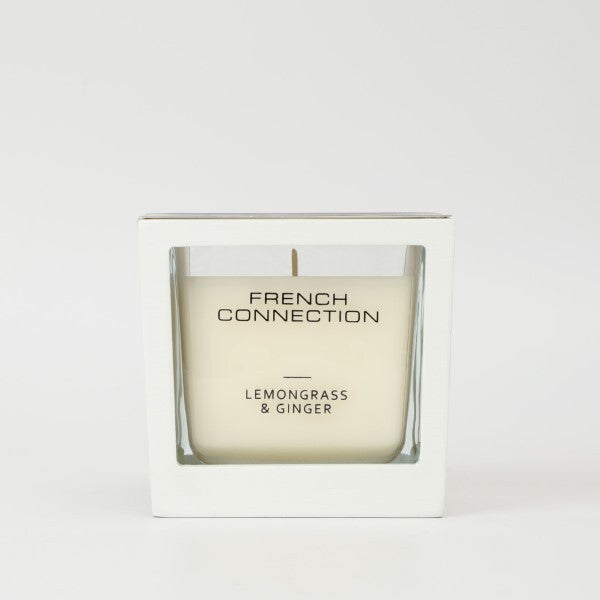 French Connection Lemongrass and Ginger Candle 200g, UK version