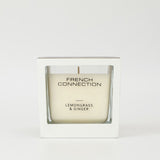 French Connection Lemongrass and Ginger Candle 200g, UK version