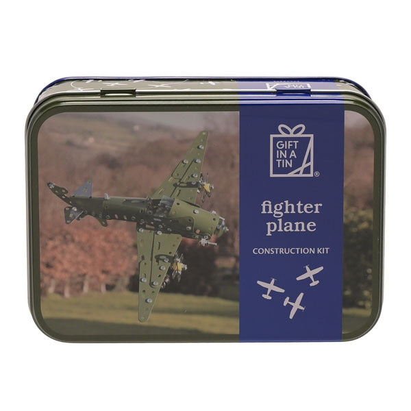 Apples To Pears Gift In A Tin Fighter Plane Construction Kit GOODS Superdrug   