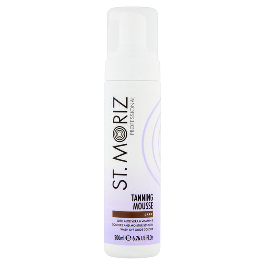 St. Moriz Professional Tanning Mousse Dark 200ml face & body skincare Sainsburys   