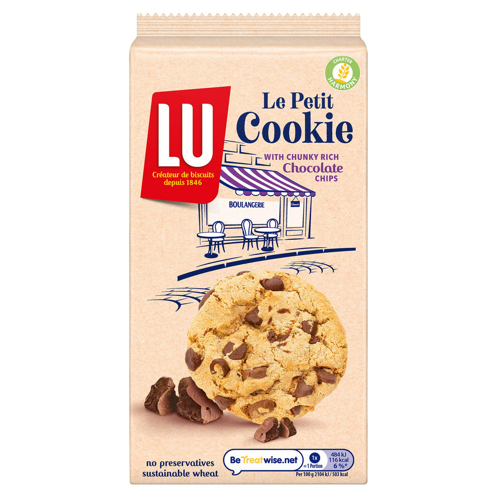 LU Le Petit Cookie with Chunky Rich Chocolate Chips 184g