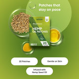WeightWorld hemp seed oil patches 20 count, UK version