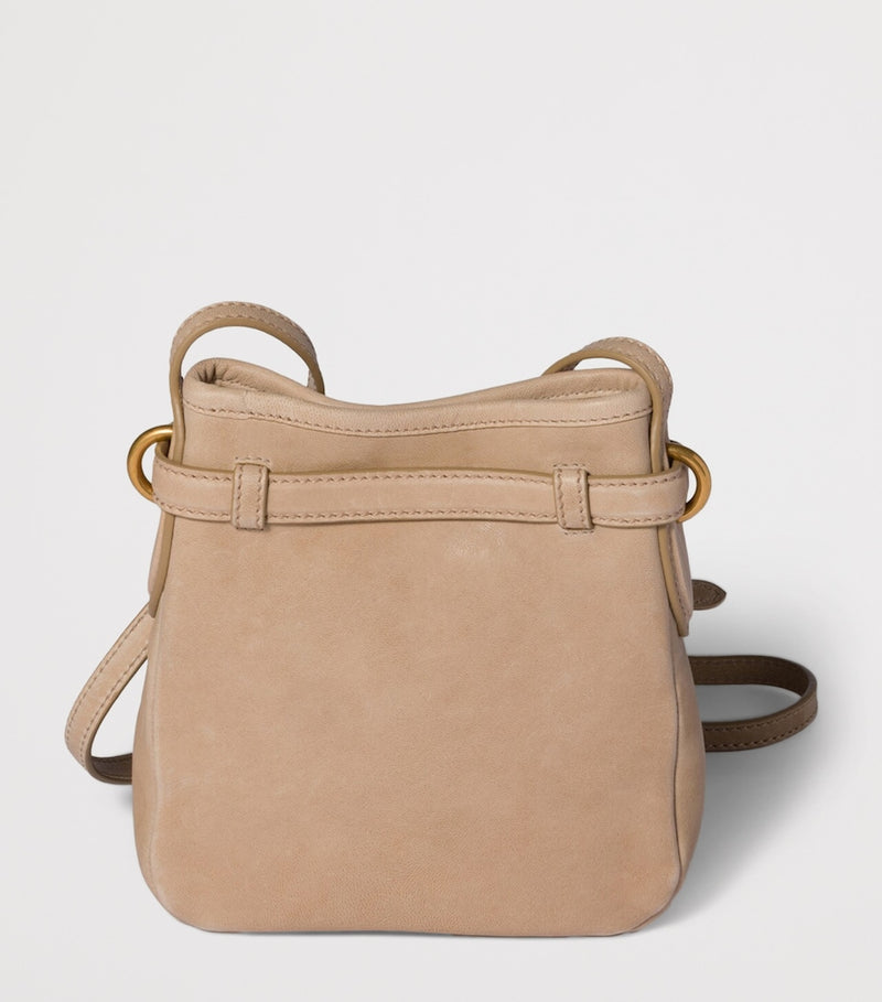 Miu Miu nappa leather pouch (British brand)