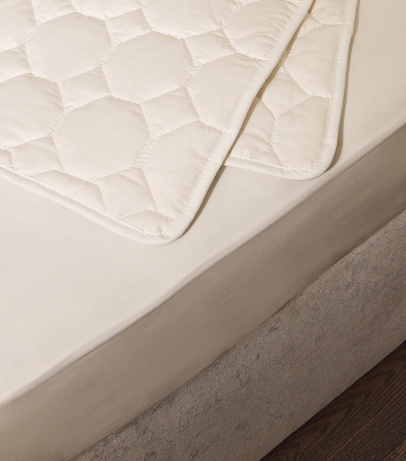 Harrods of London Cotton Single Mattress Protector 90cm x 190cm, UK version