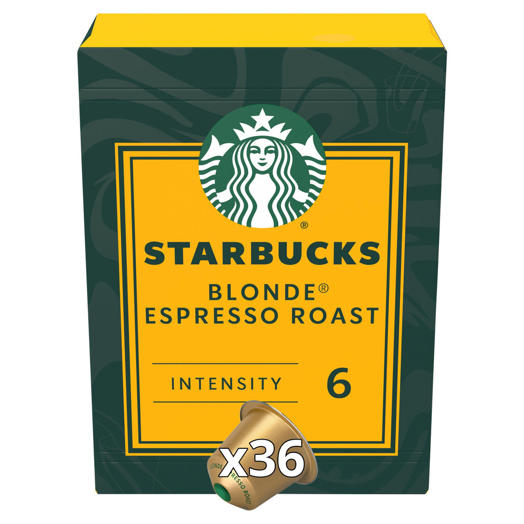 Starbucks by Nespresso Blonde Roast Coffee Pods x36