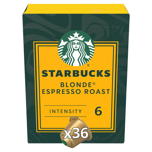 Starbucks by Nespresso Blonde Roast Coffee Pods x36
