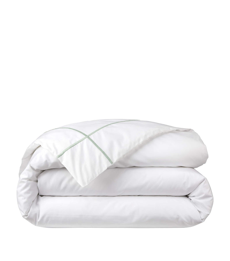 Yves Delorme Cotton Athena duvet cover 200cm x 200cm (British brand)