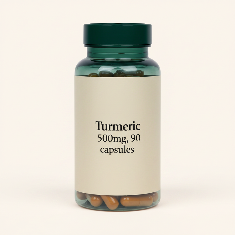 Holland & Barrett Turmeric 500mg Capsules 90, UK version