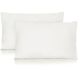 George Home White Sateen Sheeting Pillowcase Pair General Household ASDA   