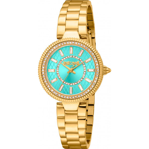 Just Cavalli Blue Ladies Glam Chic Ostentatious Watch