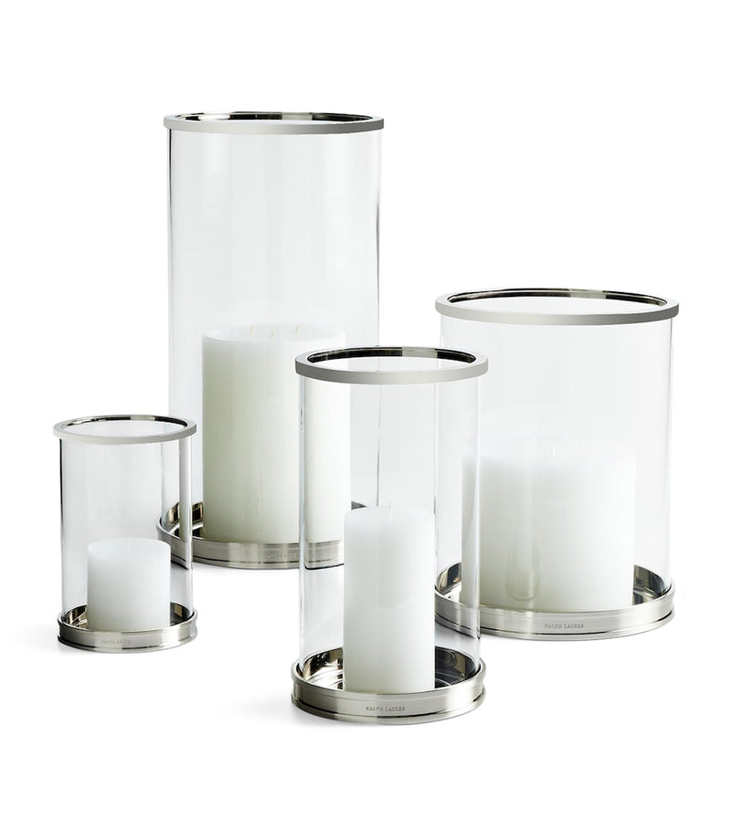 Ralph Lauren Modern Hurricane candle holder 30.5cm, imported from the UK