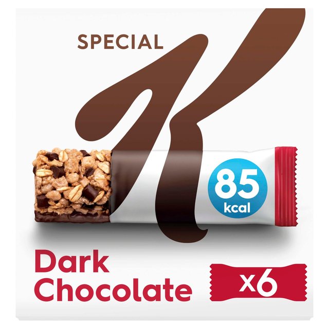 Kellogg's Special K Dark Chocolate Cereal Bars   6 x 21g Food Cupboard M&S   