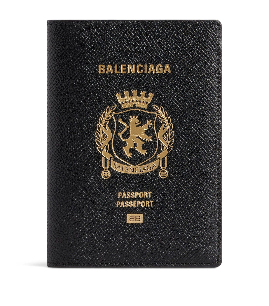 Balenciaga calfskin passport holder - British product