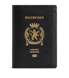 Balenciaga calfskin passport holder - British product