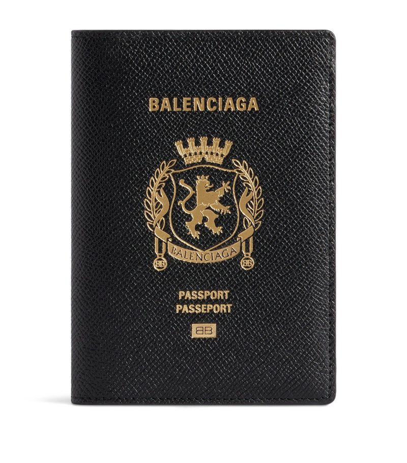 Balenciaga calfskin passport holder - British product