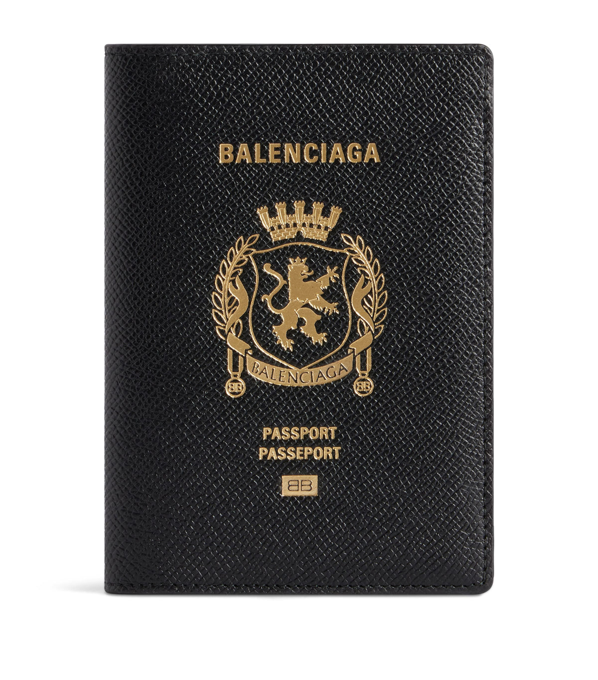 Balenciaga calfskin passport holder - British product