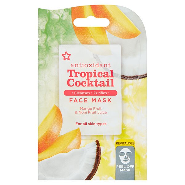 Superdrug Tropical Cocktail Peel Off Face Mask10ml