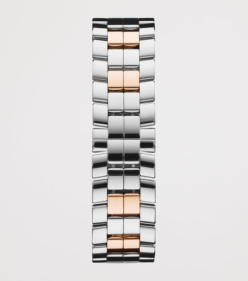 Chopard watch rose gold stainless steel diamonds 36mm - British product