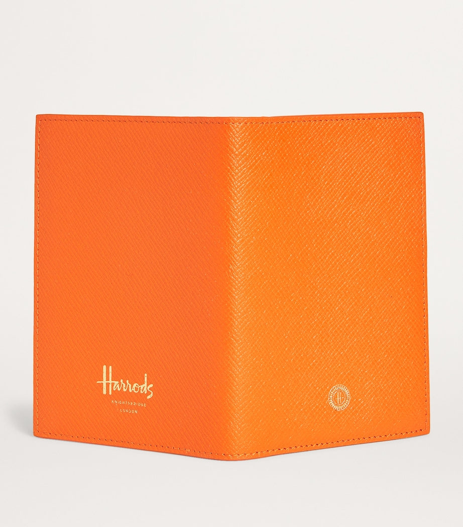 Harrods leather passport holder H14cm, imported from the UK