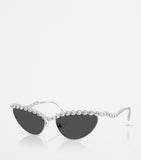 Swarovski metal cat eye sunglasses 0SK7030 (British brand)