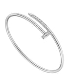 Cartier white gold diamond Juste Un Clou bracelet - British product