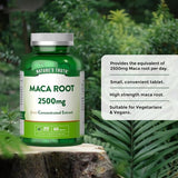 Nature's Truth Maca Root 2500mg 60 tablets - British product