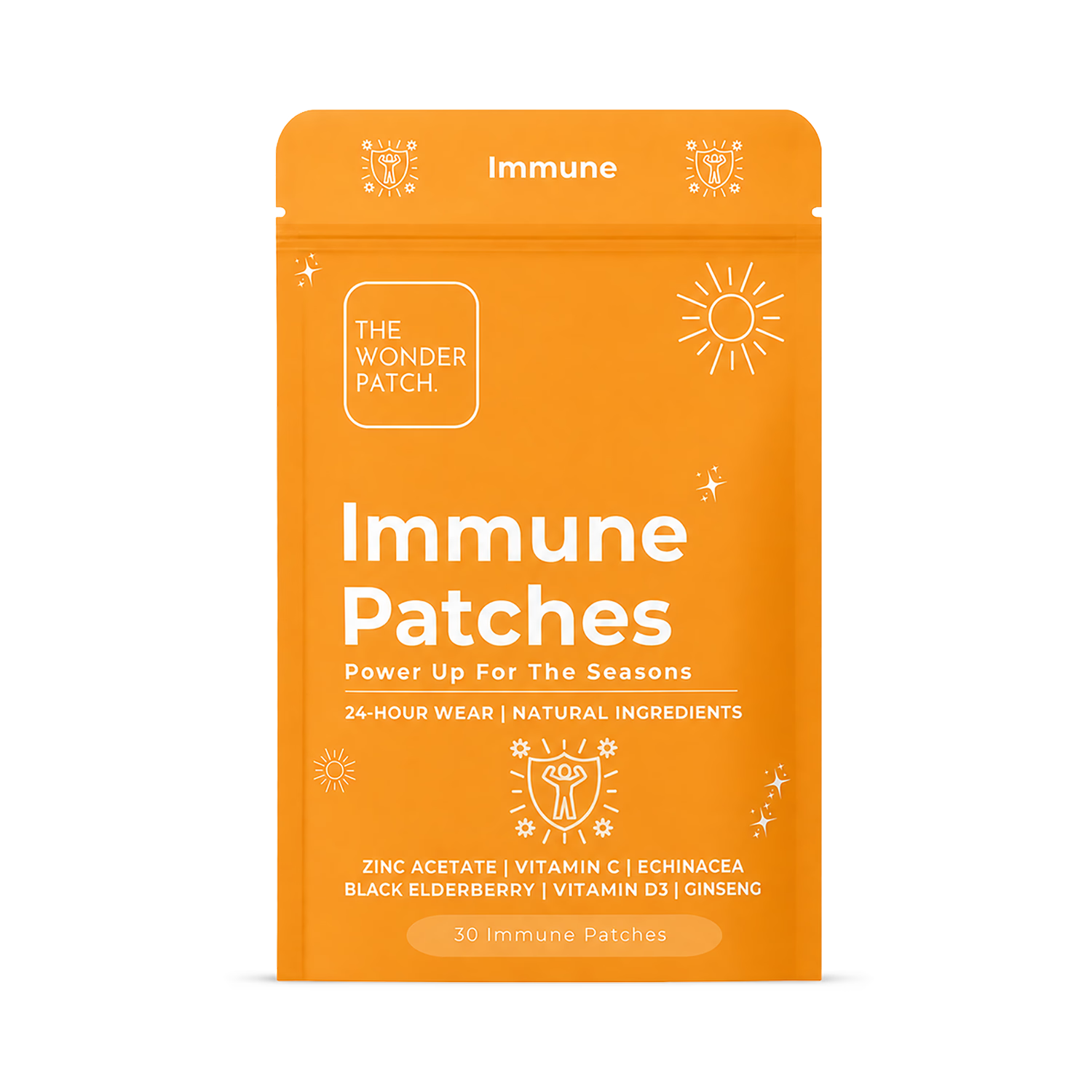 The Wonder Patch immune patches 30 patches (British brand)