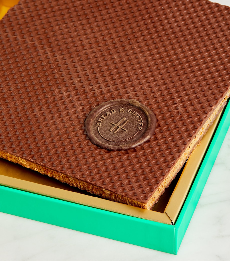 Harrods Milk Chocolate Bread and Butter slab 260g, UK version