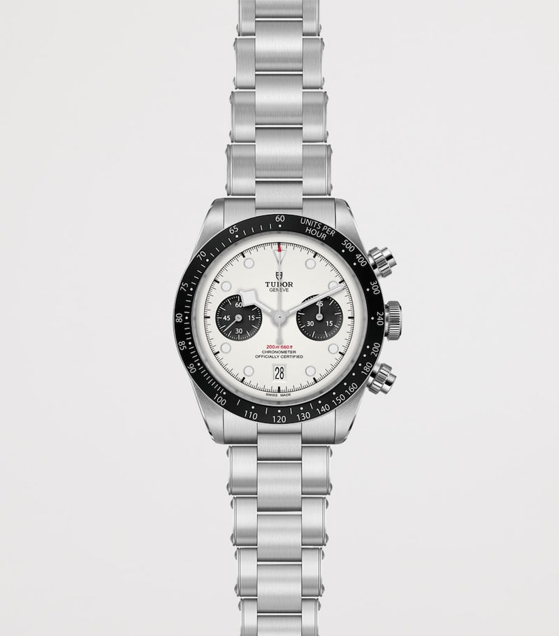 TUDOR Black Bay Chrono stainless steel watch 41mm (British brand)