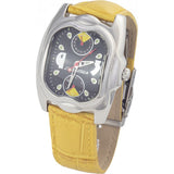 Chronotech black leather ladies watch, UK version