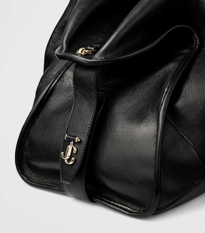 Jimmy Choo Leather Bar holdall bag in lambskin (British brand)