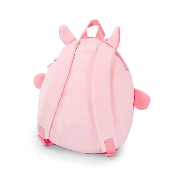 Cozy Noxxiez unicorn plush backpack travel pillow (British brand)