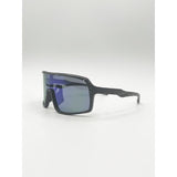 SVNX polarised sunglasses black speckle frame UV400 protection - British product